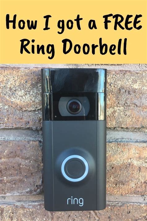 How to disconnect ring doorbell. How To Get A Free Ring Doorbell | Ring doorbell, Home ...