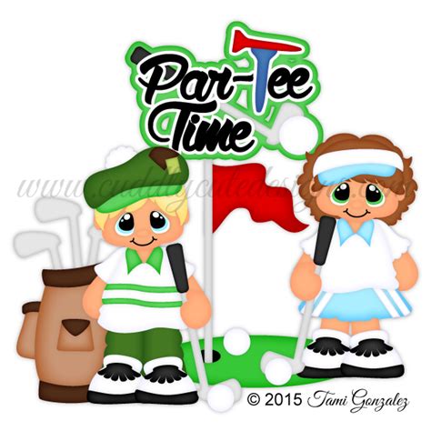 Download Par-Tee Time | Themed cards, Kids playing, Golf game