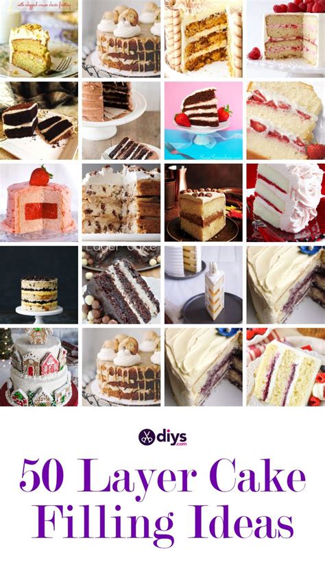 When i think about chocolate cake, i want the cake layers to be moist. 50 Layer Cake Filling Ideas: How to Make Layer Cake ...