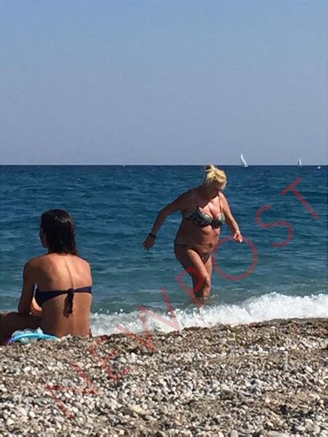 Stefanos tsitsipas is a greek tennis player who has been known for his exceptional gaming spirit in the tennis court. Dimitra Liani-Papandreou takes a dip in the sea in a ...