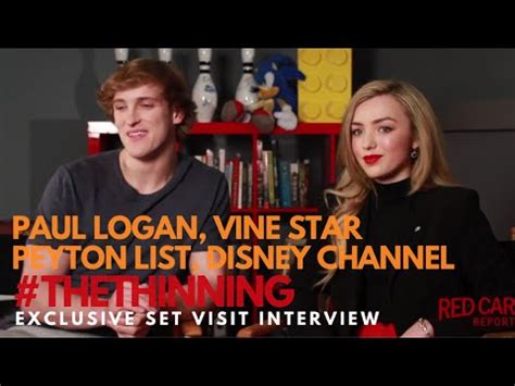 Logan paul is an american actor and internet entertainer. Talking with Peyton List and Logan Paul on the Set of ...