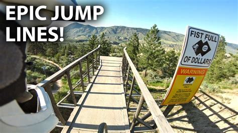 The excellent city run trail system / jump park gives access to fun jump trails, unique desert steep lines and quality kamloops' flow. SENDING IT HUGE at the Kamloops Bike Ranch! - Fist Full of ...