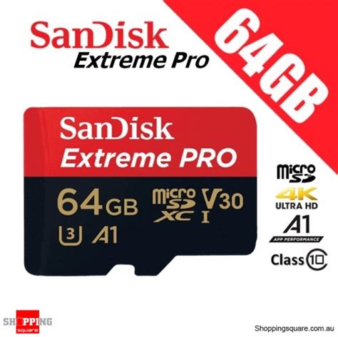 Sandisk extreme u3 microsd 64gb benchmark: SanDisk Extreme Pro 64GB micro SD SDXC Memory Card 100MB/s ...