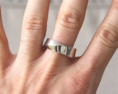 This little video gives a. 8mm Wide Mobius Wedding Band, Mobius Strip Ring | Benati