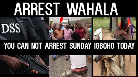 Igboho was arrested at an airport in cotonou on monday night, he was arrested by the security forces in benin republic about three weeks after the he will be transffered to nigeria on tuesday (today). YOU CAN NOT @rrest Sunday igboho Today - YouTube