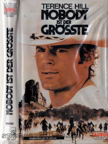 Terence hill, patrick mcgoohan, robert charlebois and others. VHS - Nobody ist der Grösste - Bud Spencer / Terence Hill ...