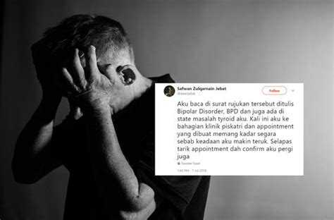 Realitinya, laporan statistik mengenai penyakit mental di negara ini sangat membimbangkan. "Aku Mula Tidur Dengan Pisau" - Lelaki Kongsi Kisah ...