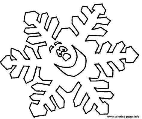 On this page, you'll find a huge range of printable snowflakes, including blank templates you can decorate, plus snowflake pictures to color in ranging from simple to intricate. Snowflake For Kids Coloring Pages Printable