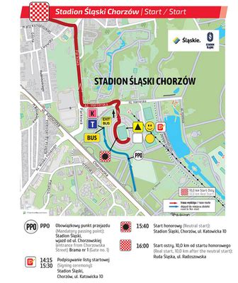 Tour de pologne uci world tour rozpocznie się 9 sierpnia w lublinie. Tour de Pologne 2018: III etap. Trasa Stadion Śląski ...