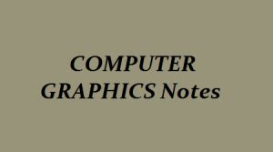 Computer graphics is concerned with producing images and animations (or sequences of images) using a computer. Computer Graphics (CG) Notes Pdf - Free Download 2020 | SW