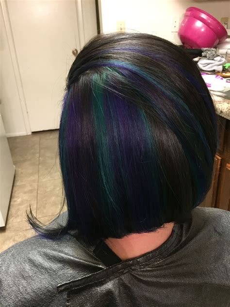 You may be able to find the same content in. Oil slick hair color | Oil slick hair, Oil slick hair color, Sassy hair