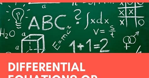 This book is primarily intended for students in areas other than mathematics who i love applied math and this is applied math in spades ! Differential Equations | MA102 | Question Papers (2015 ...