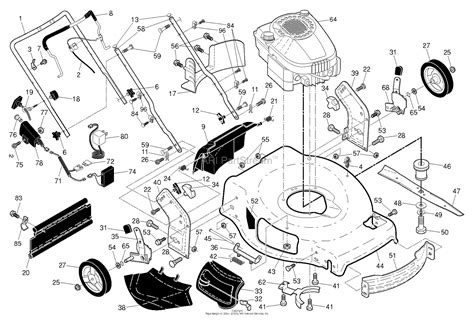 Car and motorcycle engine component parts assembly diagram, tire pressure monitoring system tpms reset. Husqvarna HU675FE - 96143009301 (2014-01) Parts Diagram for FRAME ENGINE