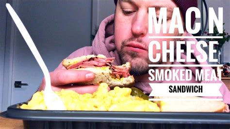 Some people even like to mix beef chili into their mac and cheese. ASMR MAC N CHEESE & SMOKED MEAT SANDWICH EATING SOUNDS ...