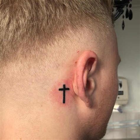 Small cross back tattoo ideas. Pin on Pomysł na tatuaż