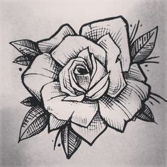 Blackwork is pushing dotwork and linework to their. rose tattoo linework - Google Search | Tattoo drawings ...