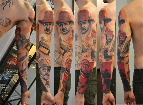 You have no idea how f***in happy i am right now! fat manu tattoo: indiana jones tattoo....