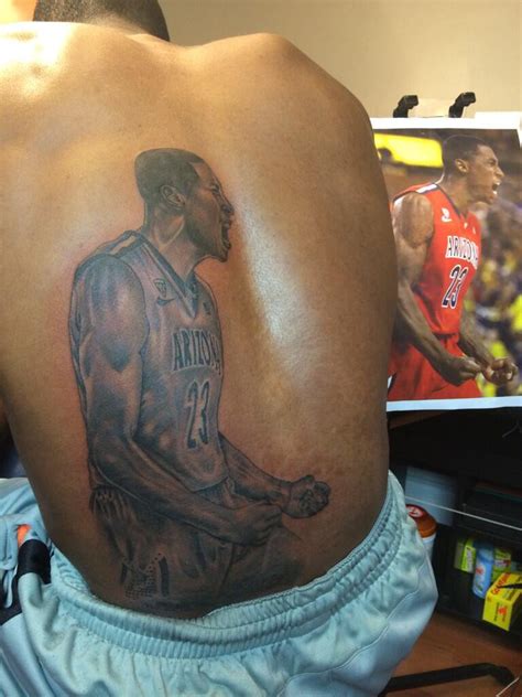 It was a great game with center dwight howard, former orlando magic, player on the cover. Rondae Hollis-Jefferson Has a Tattoo of Himself on His ...
