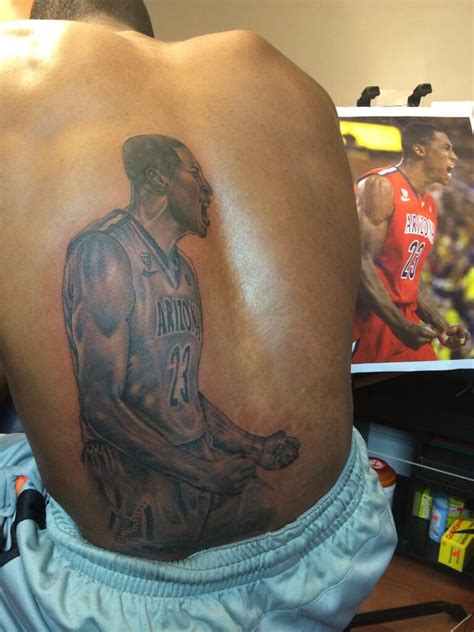 Rose inked on the inner side of her right bicep. Rondae Hollis-Jefferson Has a Tattoo of Himself on His ...