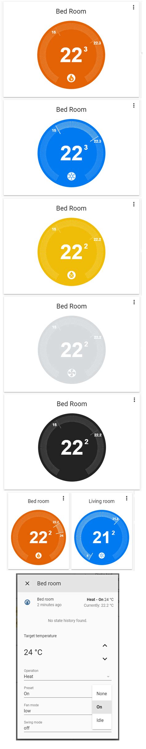 Bedroom commands is a double deck card game of commands. GitHub - au190/au190_thermostat_card: au190 Thermostat card