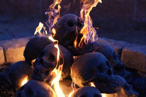 Maybe you would like to learn more about one of these? Terrifying Fireproof Human Skull Logs For Your Next Family ...