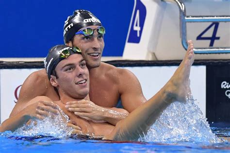 Gli italiani da finale, domani, sono gabriele detti e gregorio paltrinieri: Gregorio Paltrinieri, Gabriele Detti e il loro tenero ...