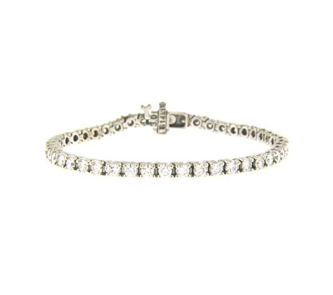 Tradesy is trusted by millions of women. Shared Prong 3.25ct Diamond Tennis Bracelet - Diamond ...