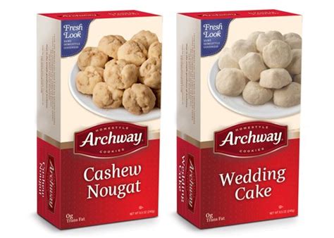 Archway cookies, wedding cake cookies, holiday limited edition, 6 ounce. Coupon STL: $1/1 Archway Cookies Printable Coupon