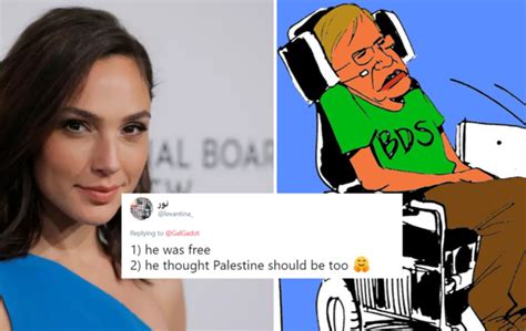 Gal gadot gagged with black tape gif. Gal Gadot shares tribute to Stephen Hawking ... BDS ...