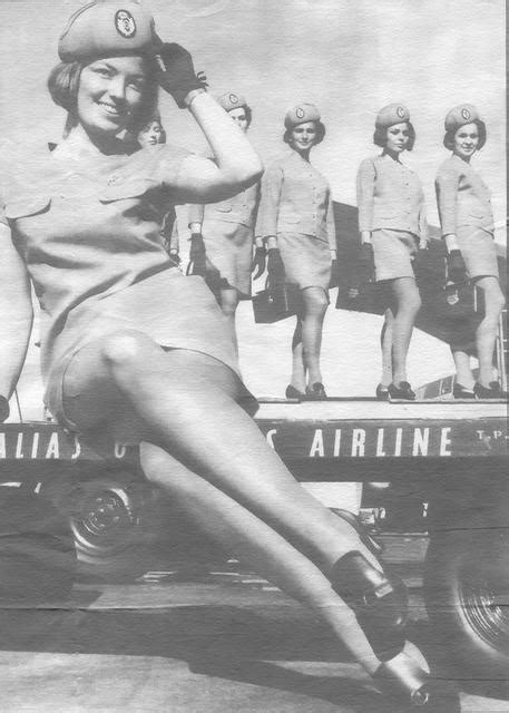 You get free drink, meaning free instant coffee. Cabin Crew Photos: Vintage Airline Stewardesses Photos