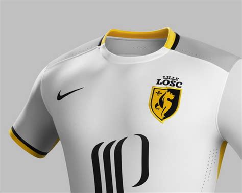 Más camisetas de la ligue 1: camisetas de futbol: Nuevo Camiseta de Lille OSC Segunda ...