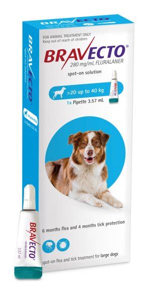 Totally Vets - Shop - Bravecto Spot-On Dog 20-40kg Large