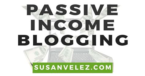 The entire reason for the existence of such. How to Earn Passive Income Blogging In Your Spare Time