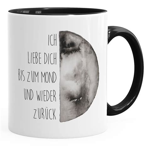 Du bist die liebe meines lebens. Geschenk Tasse Liebe Ich liebe dich bis zum Mond und wieder zurück Liebe Spruch Love Quote ...