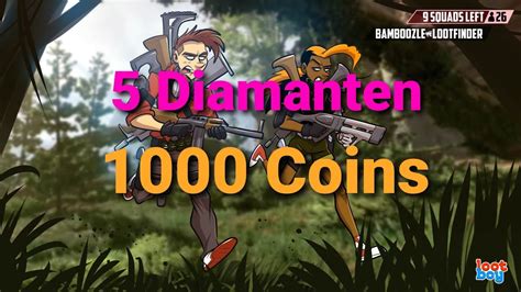 Players can redeem these codes for free diamonds (diamanten), coins. Neuer LootBoy Diamanten Code!?5 Diamanten und 1000 Coins ...