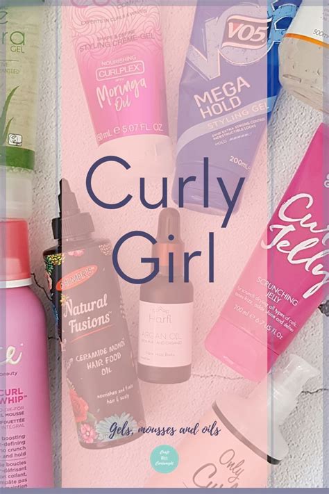 People always recommend light hold like mousse for wavy hair but wavies often need something stronger to. Curly Girl - Gels, mousses and oils - Craft with ...