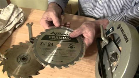 The arbor is the shaft which the blade sits on, and locking it in place will hold the nut steady as you loosen it to free the blade. How to Change the Blade in a Circular Saw - YouTube