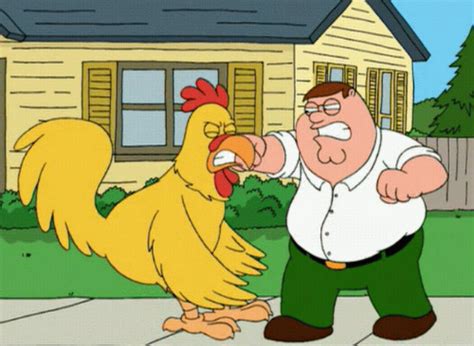 A description of tropes appearing in family guy presents: Family Guy Giant Chicken Fight Reenacted by Stuntwomen ...