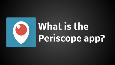 Periscope, the live video broadcast app owned by twitter, is a new form of social media that is set to take on the likes of meerkat and bring live streaming into the mainstream. Periscope App Parent Safety Guide - SmartSocial.com