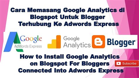 Selain gratis dan mudah digunakan, gakp juga memberikan data jumlah pencarian bulanan suatu kata kunci. Cara Memasang Google Analytics di Blogspot Untuk Blogger ...