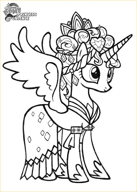 My little pony coloring pages princess celestia and luna and cadence. My Little Pony Luna Coloring Pages at GetColorings.com ...