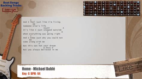 We used youtube so they work on mobiles lastly, we've listed the key of each track in the title of the video to make things super easy and provided notes on how to position basic scales on. Home - Michael Bublé LEAD Guitar Backing Track with chords ...