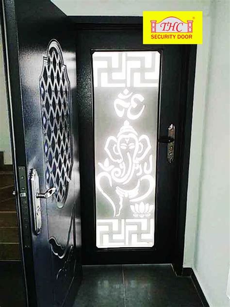 Due to the wood price hiking every year, this type of door become popular because of of price and durability. security door, safety door, metal door, main door, art ...