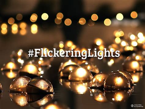 Sometimes a dimmer switch is involved, other times the flickering happens due to other technical reasons. #FlickrFriday: Flickering Lights | Enjoy and enlighten you ...