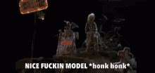 I once did a joke on discord based on this picture of that part from beetlejuice when beetlejuice kicked down a tree and shouted, nice f*cking model! Beetlejuice Nice Fuckin Model GIF - Beetlejuice ...