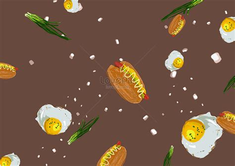 Quick and simple to make too. Ilustrasi Latar Belakang Roti Telur Makanan gambar unduh ...