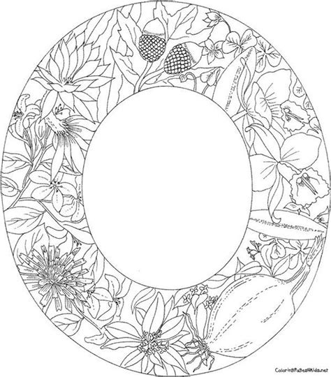Light a candle, pour yourself a glass of your favorite wine or a flowers detailed printable coloring page. Letter o Coloring Pages - Bing Images | Alphabet coloring ...