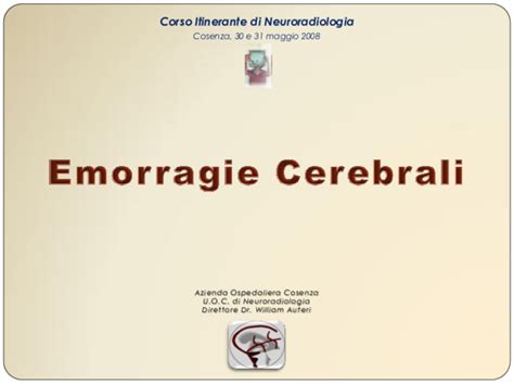 In caso di emorragia subaracnoidea il quadro clinico può essere di gravità variabile, a seconda enfisema polmonare: (PDF) Emorragia subaracnoidea (ESA) (4-8 | Ruggiero ...