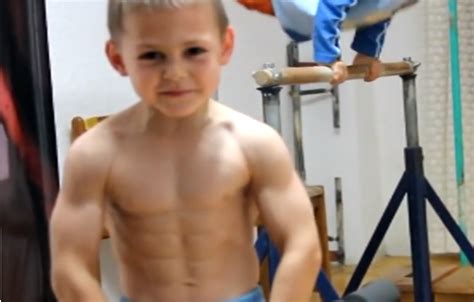 Arat from iran this little boy having visible abs. Young Boys Working Out Like Grown Men - Six Pack Abs ...