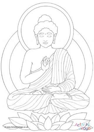 Search through 623,989 free printable colorings at getcolorings. Buddha clipart colouring page, Buddha colouring page ...